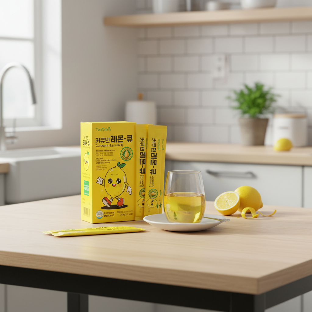 Firefly_Gemini Flash_이 레몬큐 제품을 주방 식탁 위 등에서 연출한 이미지 198030.png