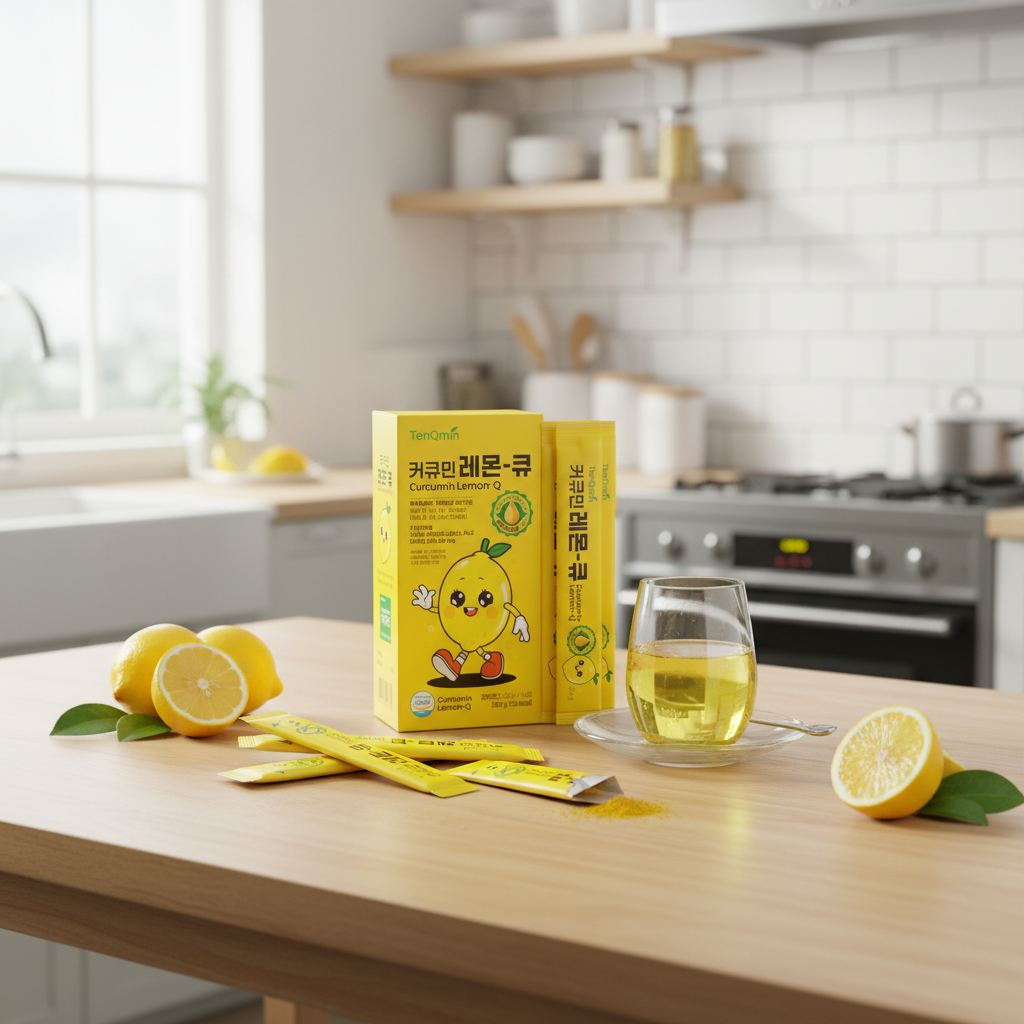 Firefly_Gemini Flash_이 레몬큐 제품을 주방 식탁 위 등에서 연출한 이미지 12032.png